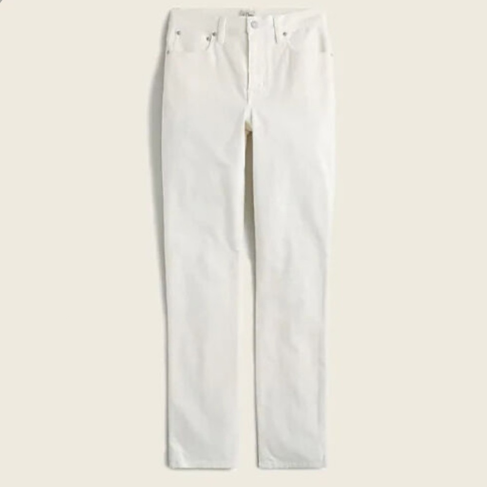 J crew vintage straight pants garment dyed corduroy plus 34